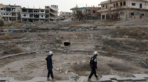cascos blancos en Siria El Reino Unido dará cobijo a los Cascos Blancos “sacados” de Siria